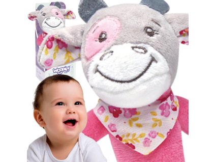 WOOPIE BABY Plyšová senzorická hračka pískatko