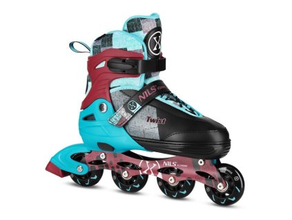 Kolieskové korčule NILS Extreme NA13810 modré (Veľkosť S(31-34))