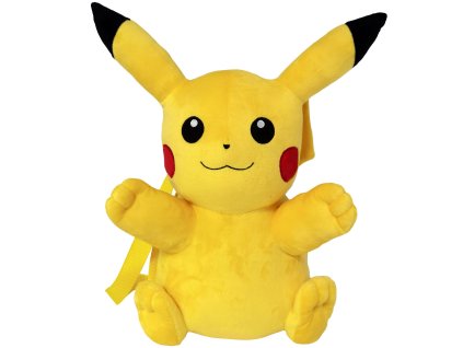 Pokemon Pikachu plyšová hračka na chrbát 36cm