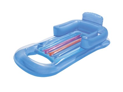 BESTWAY 43028 Nafukovacie kreslo s matracom modré