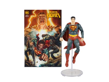 DC Comics Black Adam Komiks + figúrka Supermana 17cm