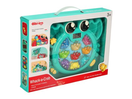 Zabawka sensoryczna wbijak lowienie rybek 2w1 Bibi inn 159033