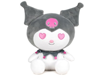 Hello Kitty Kuromi Grey plyšová hračka 16cm
