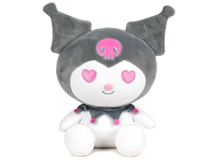 Hello Kitty Kuromi Grey plyšová hračka 22cm