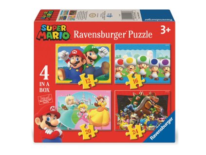 Super Mario Bros puzzle 12-16-20-24ks