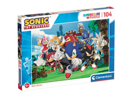 Sonic The Hedgehog puzzle 104ks