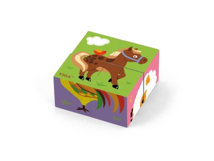viga 50835 kostki puzzle farma