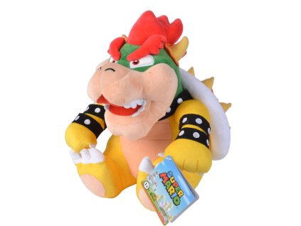 Super Mario Bros Bowser plyšová hračka 30cm