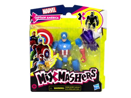 Marvel Mix Mashers Captain America figúrka 12cm