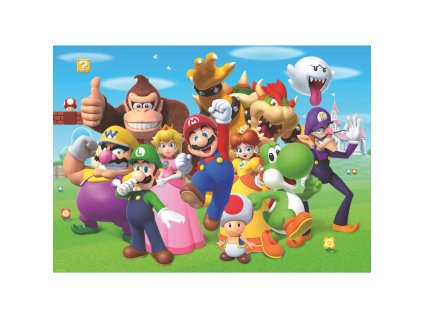 Super Mario Bros puzzle 1000ks
