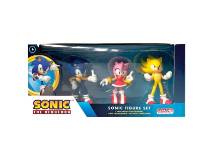 Balenie figúrok ježka Sonica