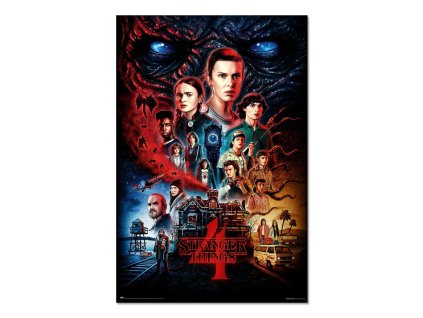 Plagát Vecný dom Stranger Things