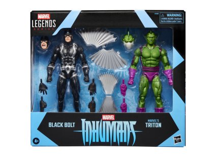 Marvel Legends Series Inhumans Black Bolt a Triton balenie 2 figúrok 15cm