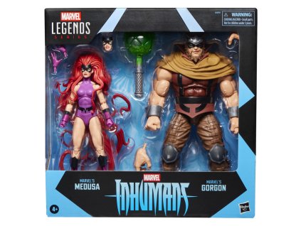 Marvel Legends Series Inhumans Medusa & Gorgon pack 2 figúrky