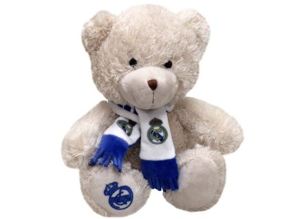 Plyšová hračka Real Madrid Medveď so šálom 20cm