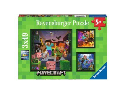 Minecraft puzzle 3x49ks
