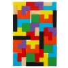 Drevené puzzle tetris bloky 40 ks