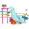 Tor wyscigowy dinozaur zjezdzalnia ruchome schody LED dzwiek 174867