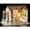 Domek dla lalek drewniany salon meble 69771(1)