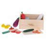 Klocki drewniane warzywa magentyczne do krojenia akcesoria 90952(2)