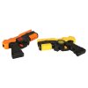 Pistolet laserowy paintball z tarcza na podczerwien zestaw 2 szt 152205