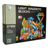Klocki magnetyczne marble tor kulkowy swiecacy 202 elementy 168765