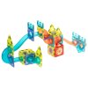 Klocki magnetyczne marble tor kulkowy swiecacy 75 elementow 168741