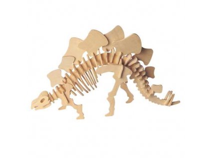 Woodcraft Dřevěné 3D puzzle Stegosaurus