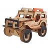 Woodcraft Dřevěné 3D puzzle Jeep