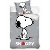 Povlečení Snoopy Grey