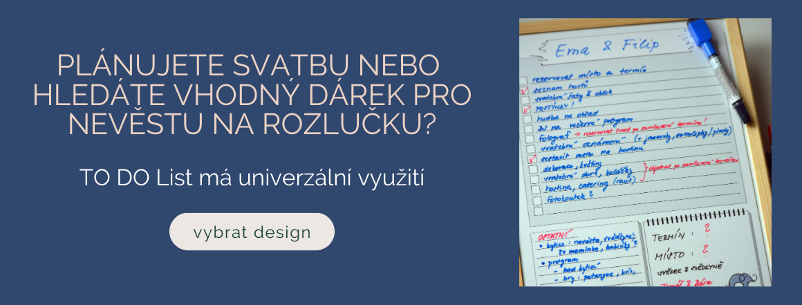 To Do list banner_svatba