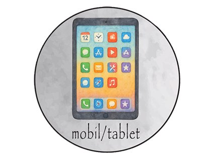 mobil tablet magnetka