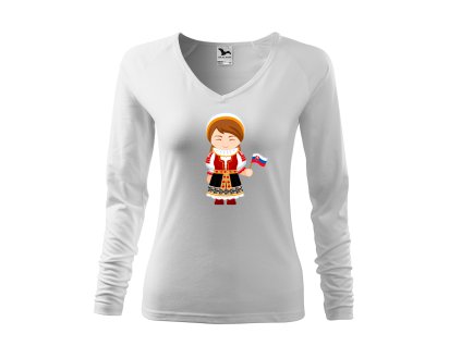 Dámske tričko Srdcom Slovenka