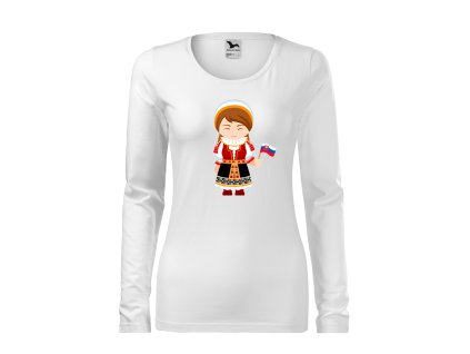 Dámske tričko Srdcom Slovenka