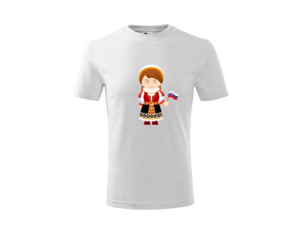 Detské tričko Srdcom Slovenka