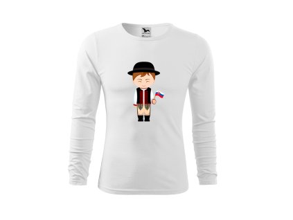 Pánske tričko Srdcom Slovák