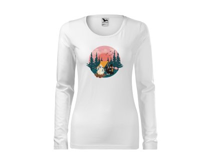 Dámske tričko Táborenie