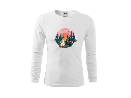 Pánske tričko Táborenie