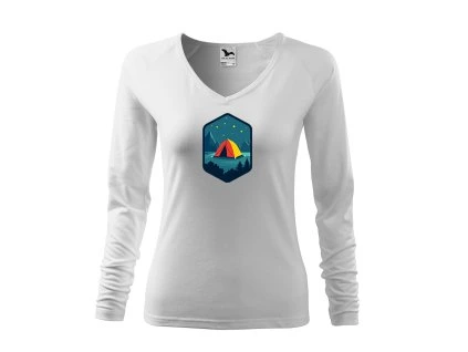 Dámske tričko Noc v divočine