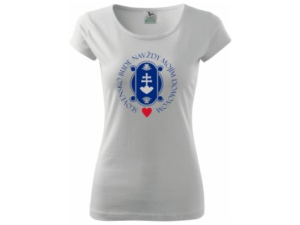 damske tricko slovensko moj domov