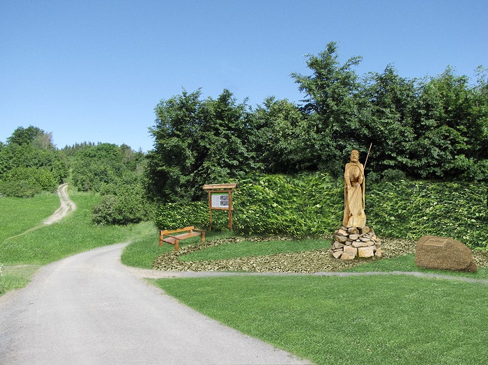 Moravský kníže Sámo na Jarcovské skále