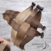 ombre vlasové pásky neviditelné tape in