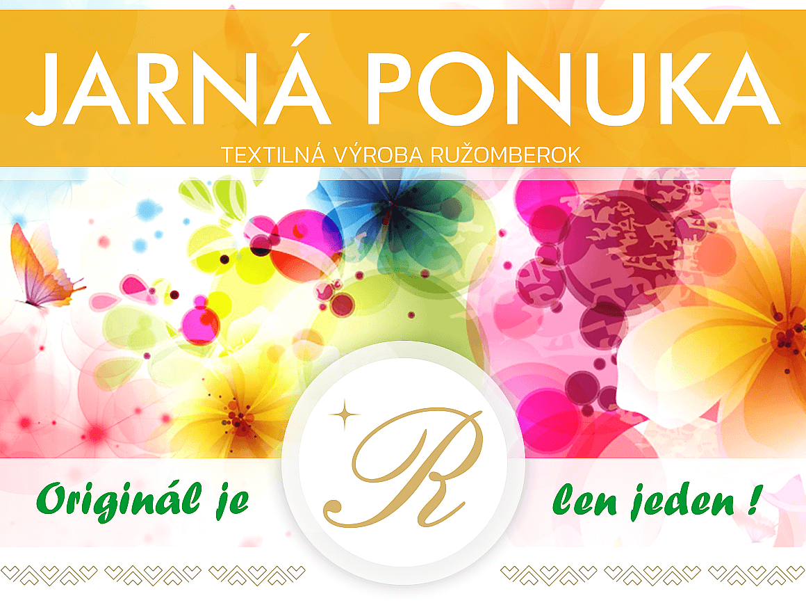 SLOVENSKÝ BYTOVÝ A HOTELOVÝ TEXTIL - JARNÉ ZĽAVY