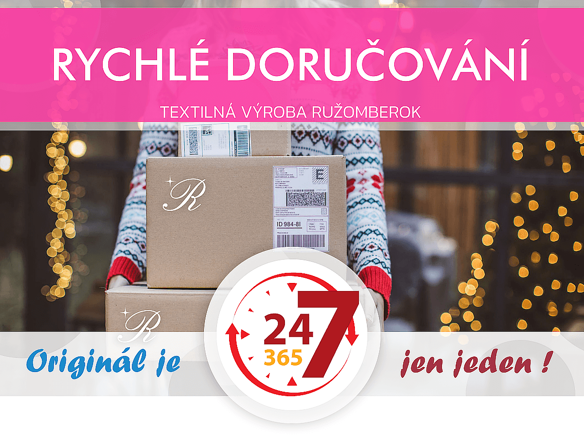 SKVĚLÝ BYTOVÝ A HOTELOVÝ TEXTIL - RÝCHLÉ DORUČOVÁNÍ