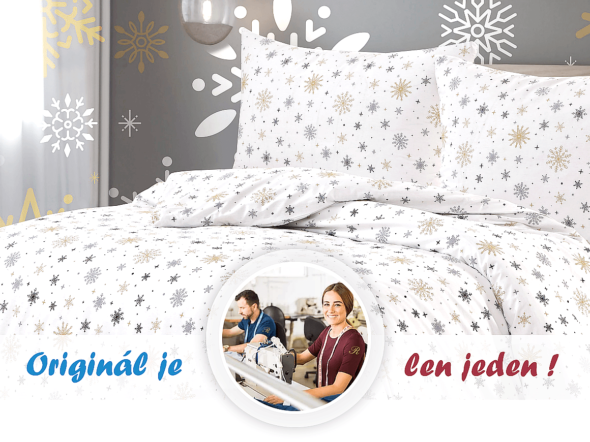 SLOVENSKÝ BYTOVÝ A HOTELOVÝ TEXTIL - VIANOČNÁ KOLEKCIA