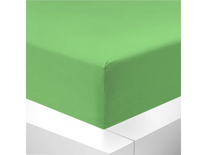 slovenske prestieradlo bavlna jersey zelena premium
