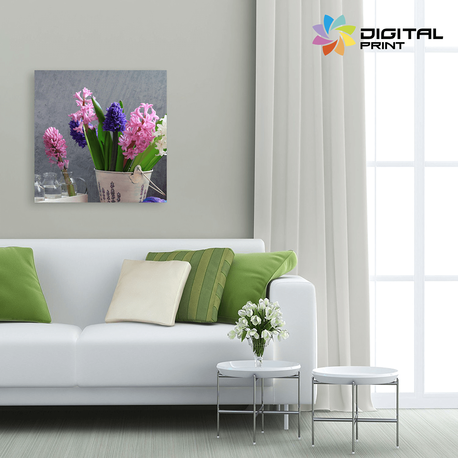 digitalny obraz na stenu akcia lavender