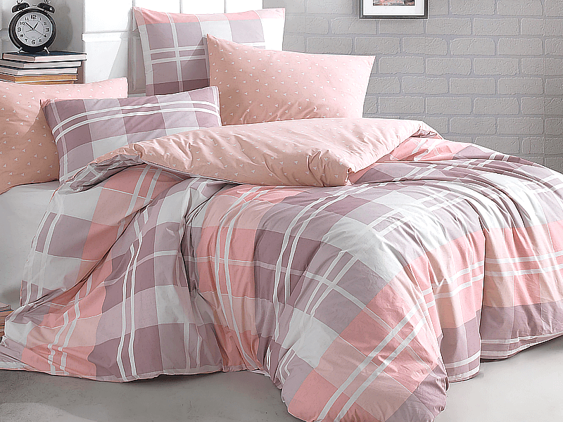 obliecky bavlnene ruzomberok slovenske ruza karo pink