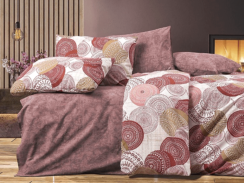 obliecky bavlnene ruzomberok slovenske ruza mandala bordo