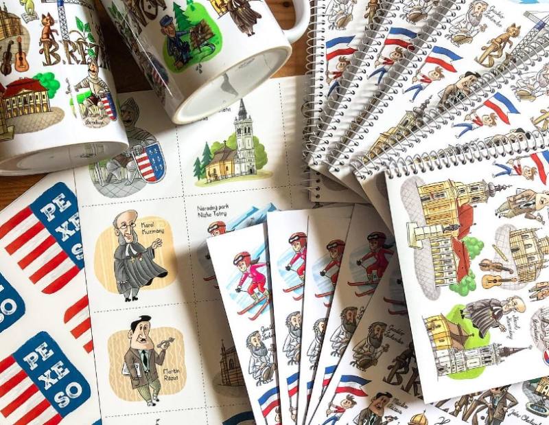 Kartové hry a diáre so slovenskou tematikou od slovenskedarceky